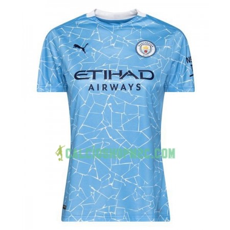 Manchester City Donna Maglia Prima 2020/2021 Manica Corta